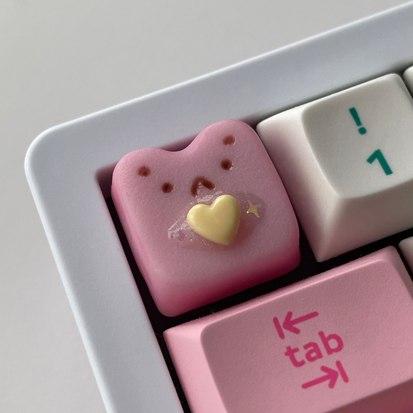 Heart Butter Crumb Keycap