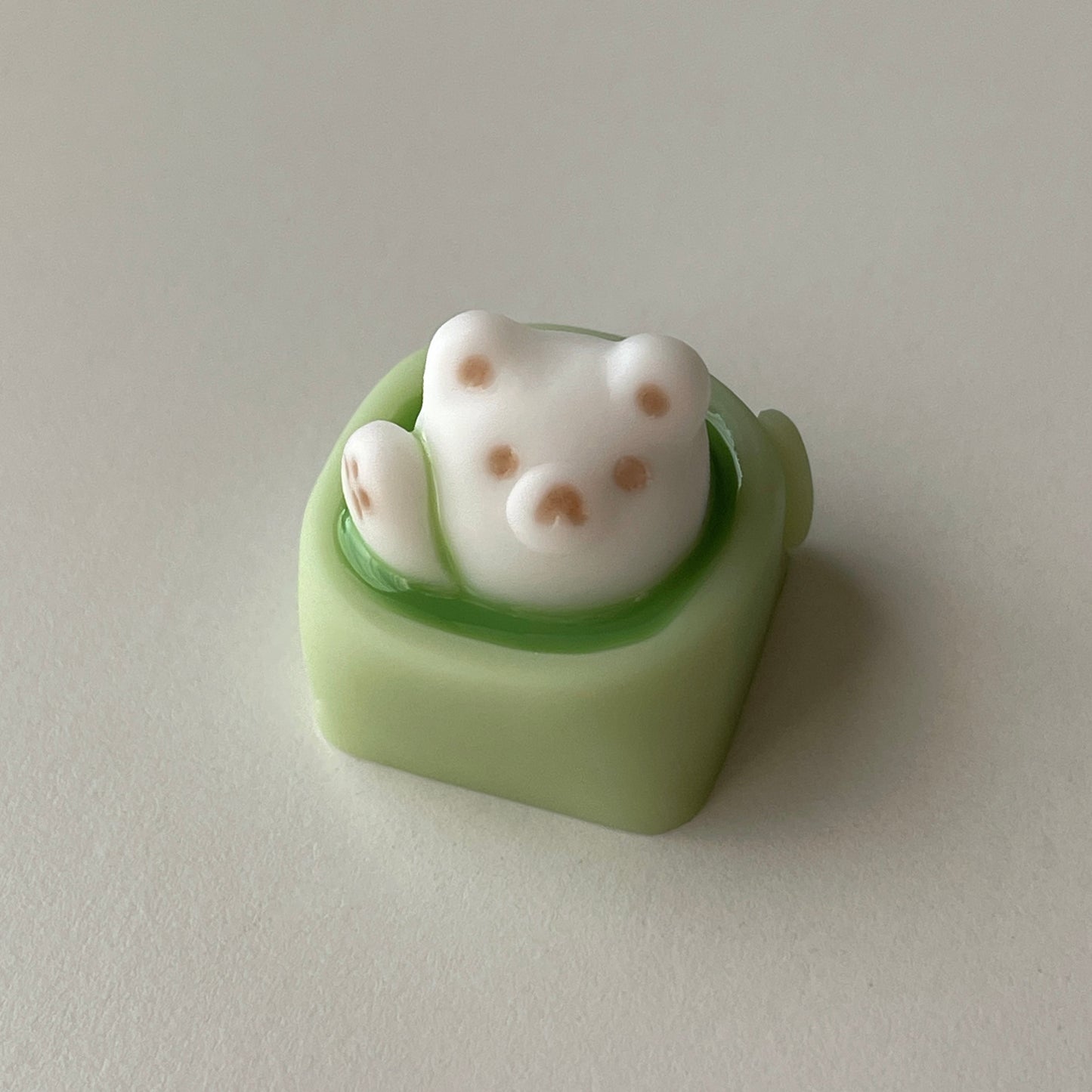 Matcha Latte Bear Keycap