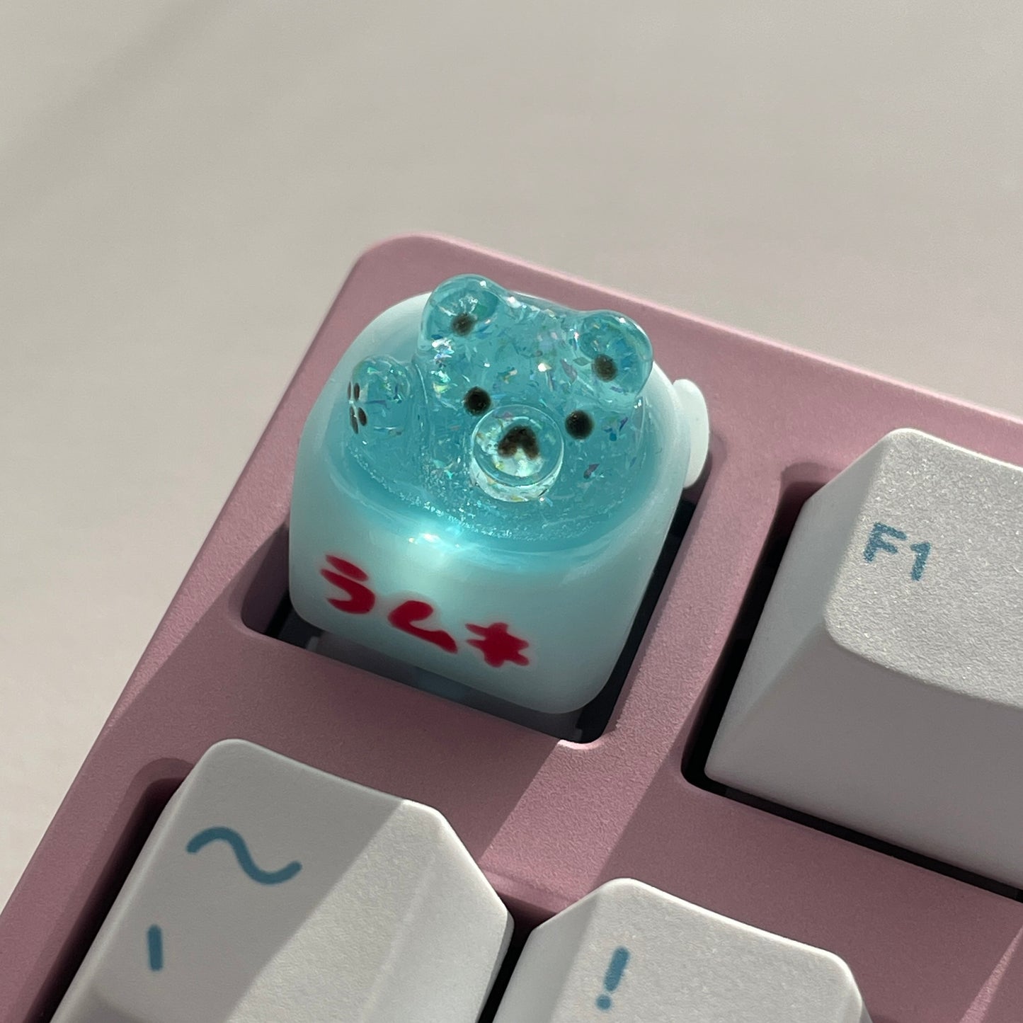 Ramune Latte Bear Keycap
