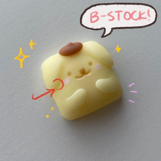 B Stock Pompompurin Keycap