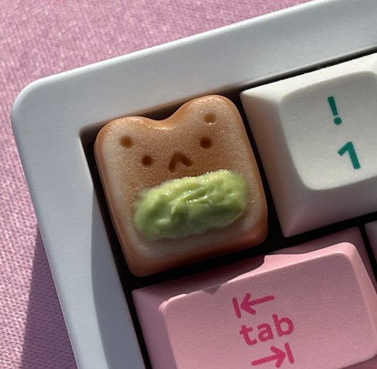 Avocado Toast Crumb Keycap