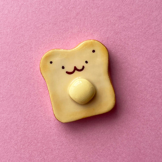 Butter Toast Pin/Magnet