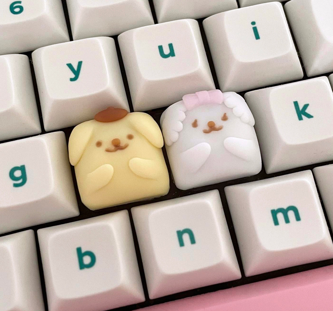 B Stock Pompompurin Keycap